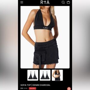 Woman’s RTA Denim Bra